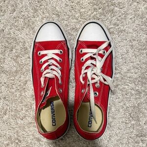 Converse Red and White Women's Sneakers